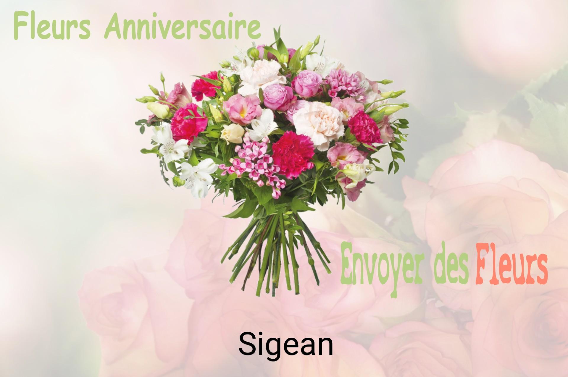 Bouquet de fleurs d’anniversaire livré à Sigean